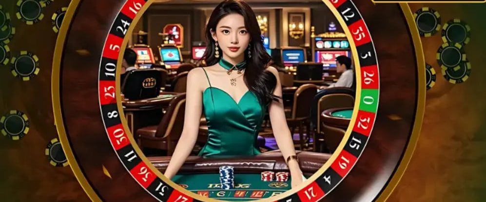 Live dealer studio with Andar Bahar table setup